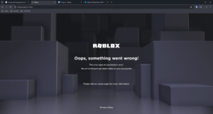 Roblox Down